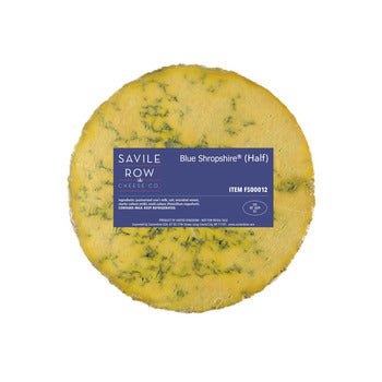 Wholesale BoxNCase Blue Shropshire Cheese 8.6lb- Bulk