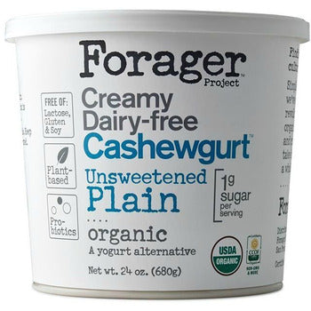 Wholesale Forager Project Cashewgurt Unsweetened Plain 24oz- Bulk