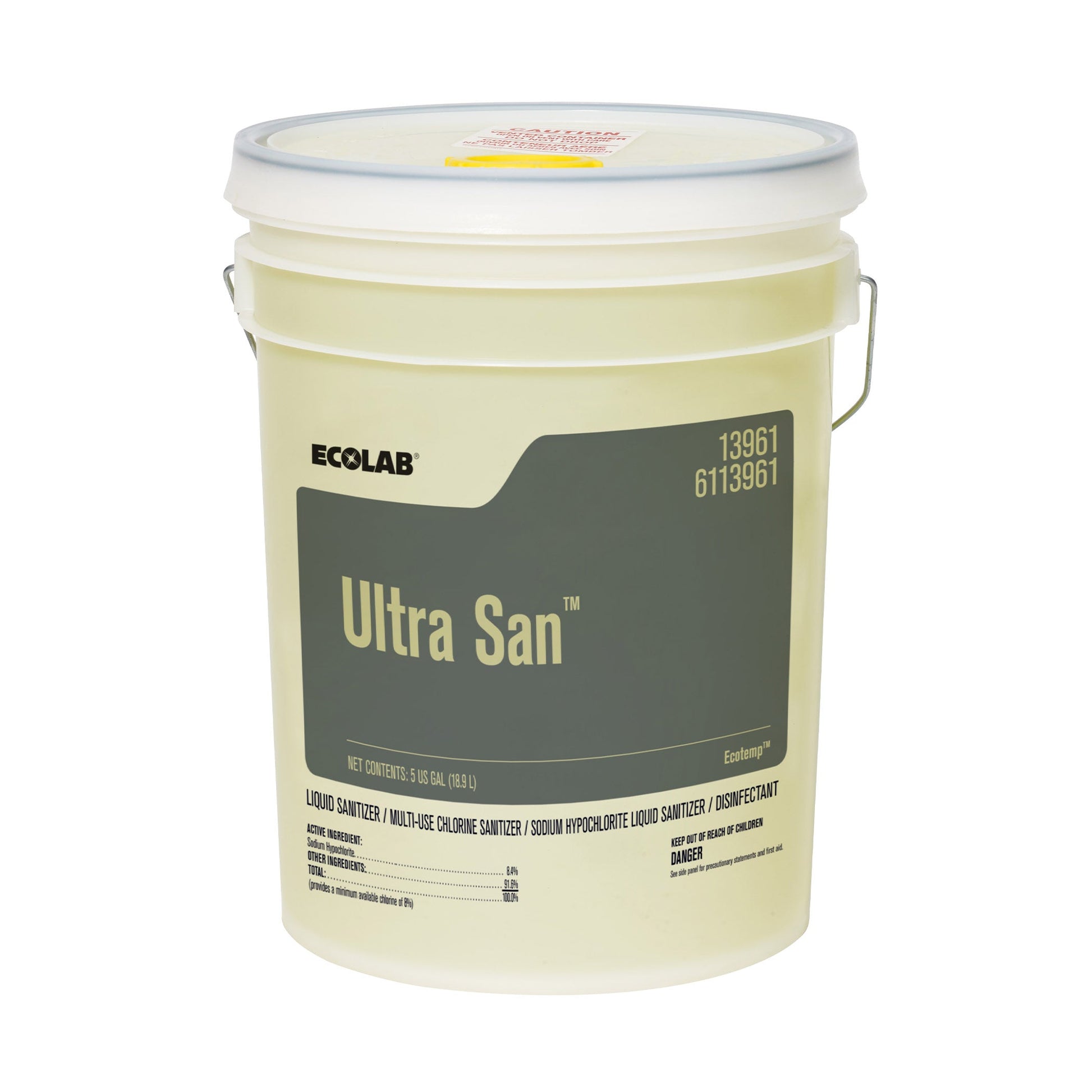 Wholesale Ecolab Ultra San Sanitizer Low Temp- Bulk