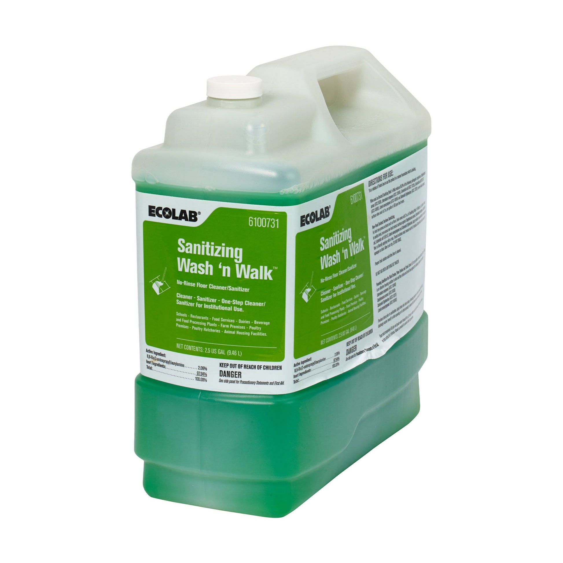 Wholesale Ecolab Sanitizing Wash N Walk- Bulk