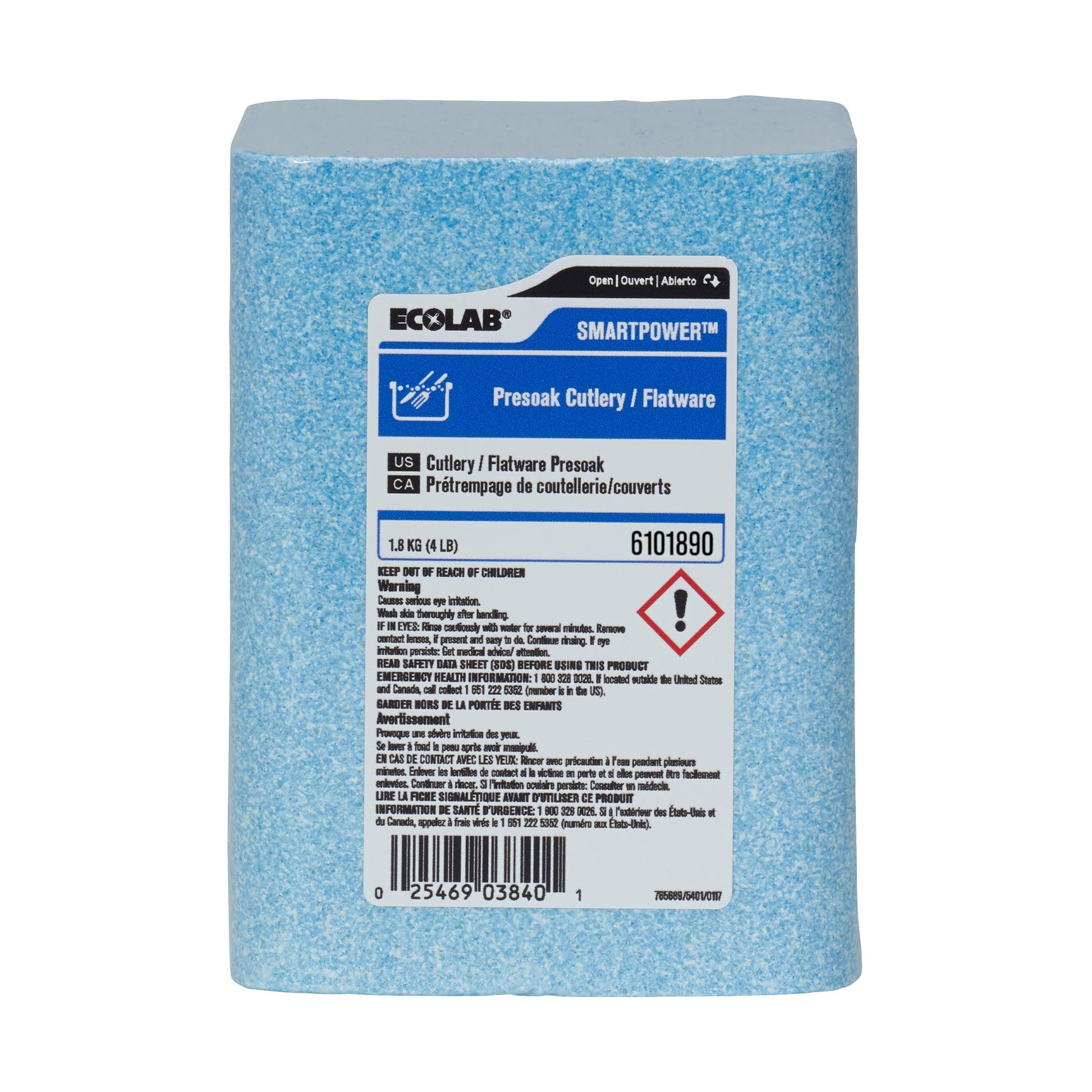Wholesale Ecolab Smartpower Presoak Flatware 4lb- Bulk