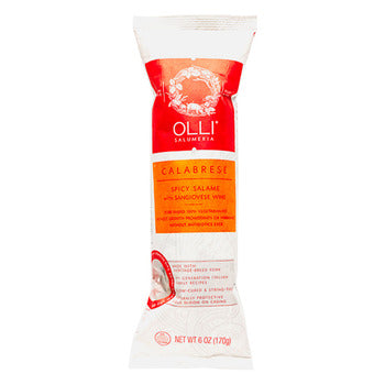 Wholesale Olli Salumeria Hot Calabrese Salami 6oz- Bulk