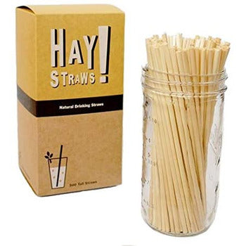 Wholesale Hay Straws Hay Straw Cocktail 5"- Bulk