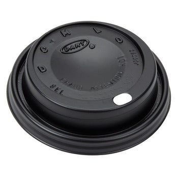 Wholesale Dart Travel Lid 8 Oz Black Hot Cup- Bulk