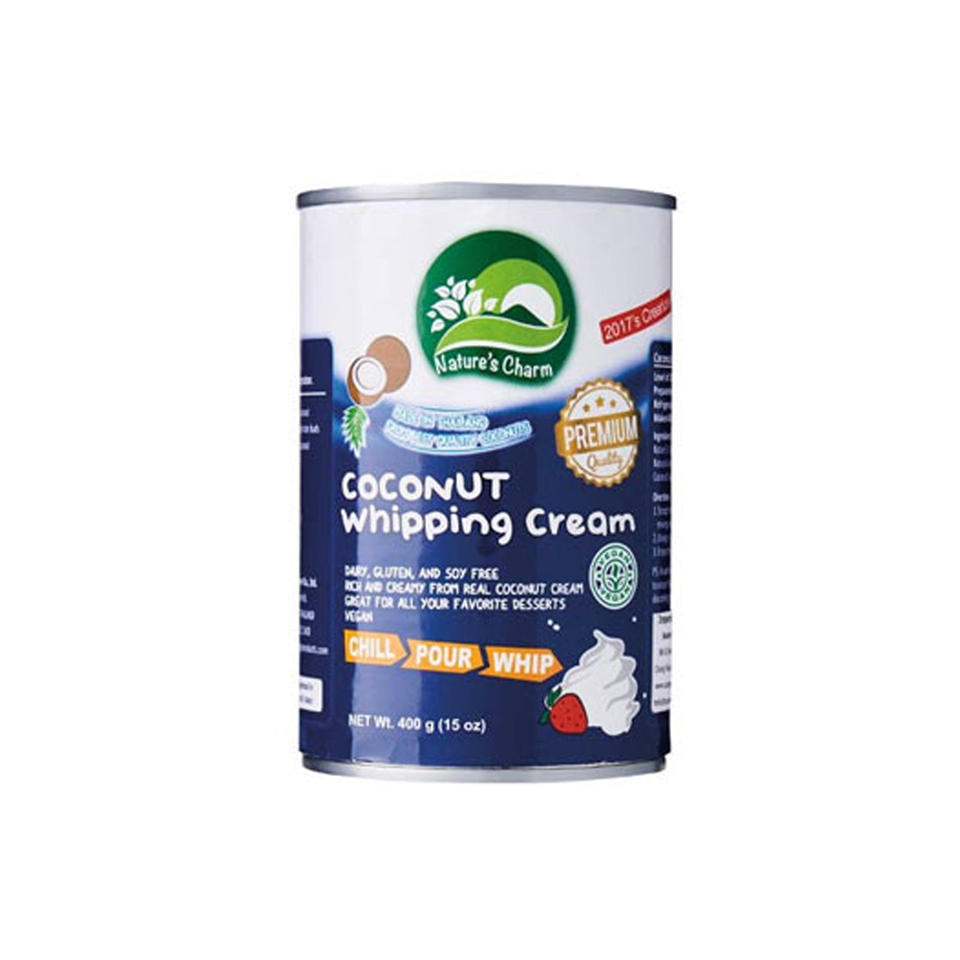 Wholesale Nature's Charm Coconut Whipping Cream 13.5oz- Bulk