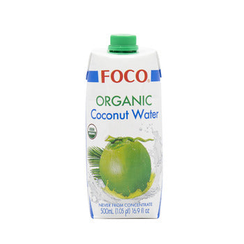 Wholesale Foco Organic Coconut Water 16.9oz- Bulk