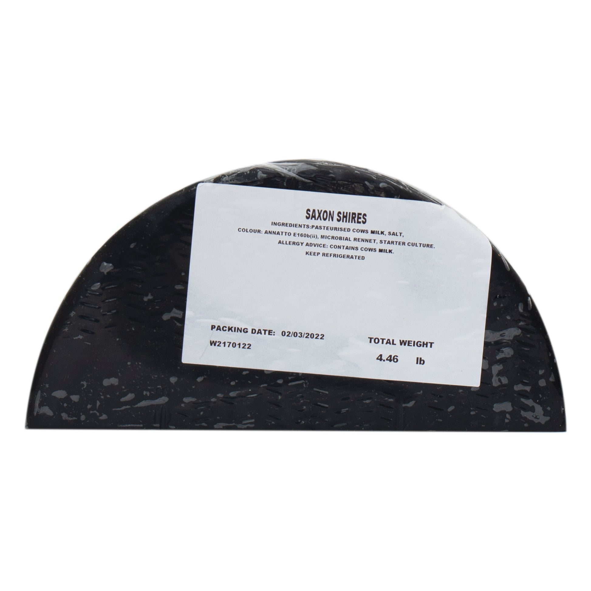 Wholesale Coombe Castle Five County Saxonshire Cheddar Cheese 5lb- Bulk