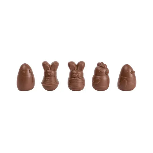 Wholesale Valrhona Milk Chocolate Assorted Forest Animals 1kg- Bulk