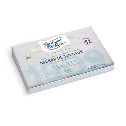 Wholesale Isigny Beurre De Tourage 1909 Butter Sheets 2.2lb- Bulk