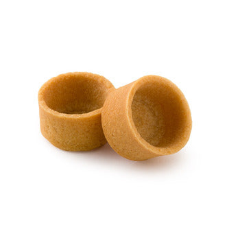 Wholesale Muttenberg Round Sweet 1.2'' Straight Edge Coated Tart Shells- Bulk