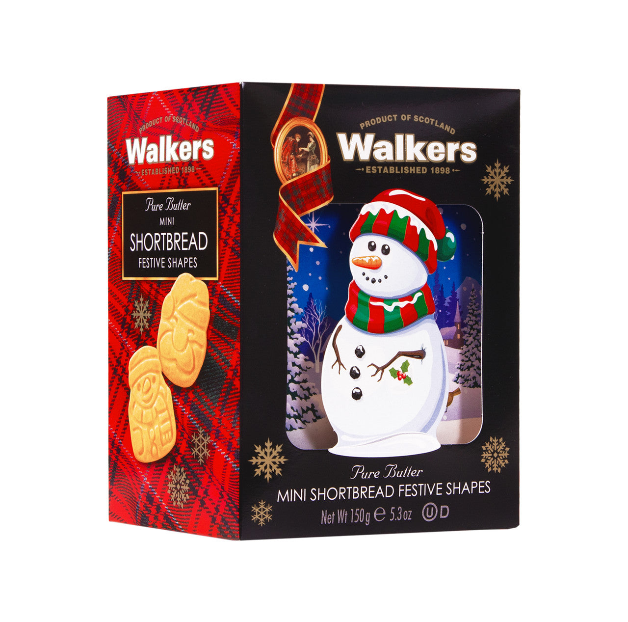 Wholesale Mini Festive Shapes Snowman Box 5.3 oz.- Bulk