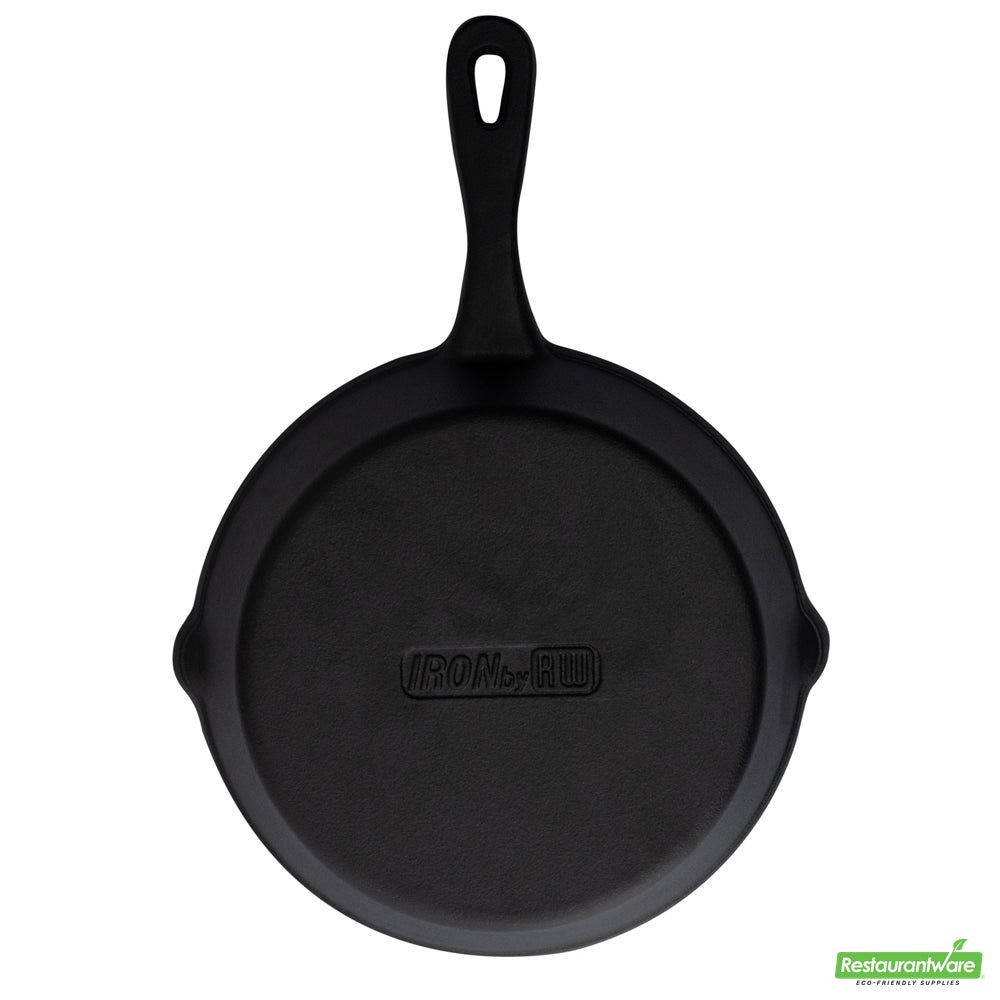 Wholesale Restaurantware Met Lux Round Black Cast Iron 8 Fry Pan - Pre-seasoned- Bulk