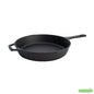 Wholesale Restaurantware Met Lux Round Black Cast Iron 12 Fry Pan - Pre-seasoned- Bulk
