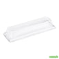 Wholesale Restaurantware Matsuri Vision Clear Plastic Lid - Fits Small Maki Sushi Container- Bulk