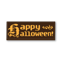 Wholesale Varda Dark Chocolate Halloween Rectangle- Bulk