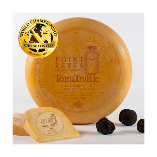 Wholesale Point Reyes Toma Truffle Cheese Wedge 6oz- Bulk