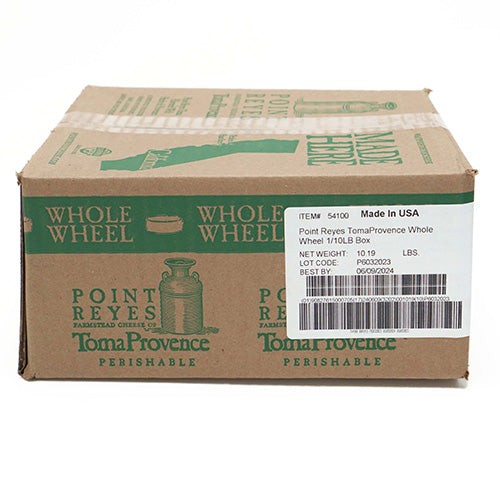 Wholesale Point Reyes Toma Provence Cheese Wheel 10lb- Bulk