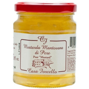 Wholesale Casa Forcello Pear Mostarda 4.9oz- Bulk