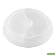 Wholesale Restaurantware Bev Tek Clear Plastic 2-in-1 Straw or Sip Hot / Cold Drinking Cup Lid - Fits 12, 16 and 24 Oz- Bulk