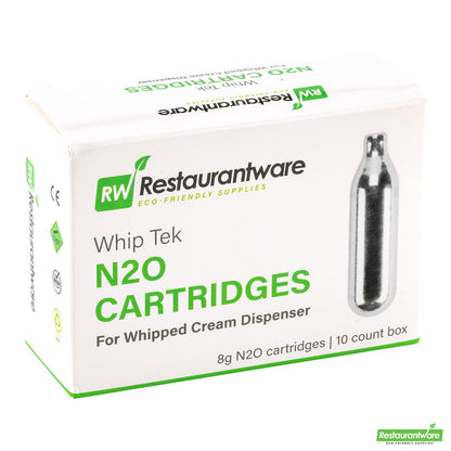 Wholesale Restaurantware Whip Tek 8g N2o Cartridge - for Whipped Cream Dispenser- Bulk