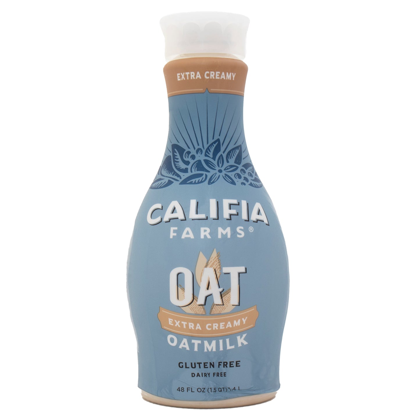 Wholesale Califia Farms Unsweetened Oat Milk 48oz- Bulk