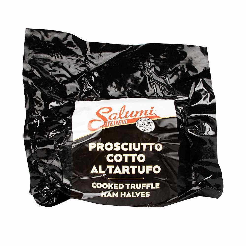 Wholesale Salumi Italiani Prosciutto Cotto Truffle Ham Halves 9.6 Lb- Bulk