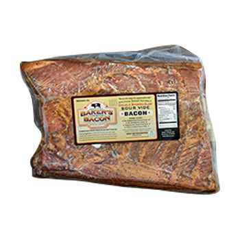 Wholesale Baker's Bacon Sous Vide Applewood Smoked Bacon 7lb- Bulk