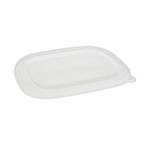 Wholesale Pactiv 6 x 8 Flat PP Lid for Fiber Blend Rectangle Bowl 400count- Bulk