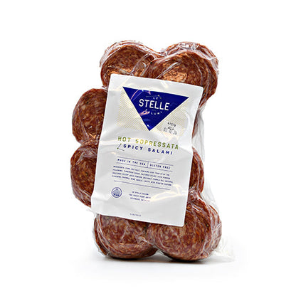 Wholesale Lestelle Pre-Sliced Hot Sopressata 5lb- Bulk
