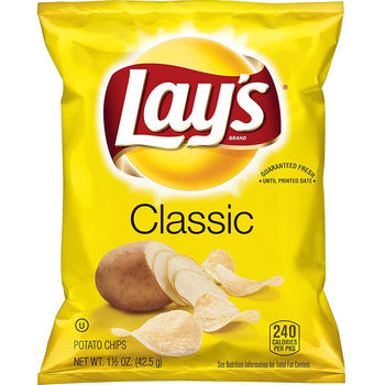 Wholesale Lay's Potato Chips 1.5oz- Bulk