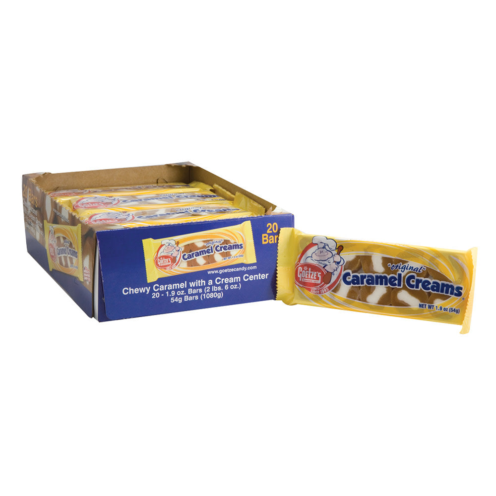 Wholesale Goetze'S Caramel Creams 1.9 Oz Tray Pack- Bulk