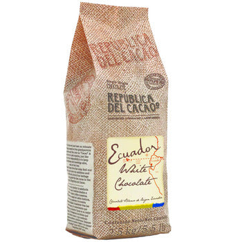 Wholesale Republica Del Cacao 31% Ecuador White Chocolate Bulk 15kg- Bulk