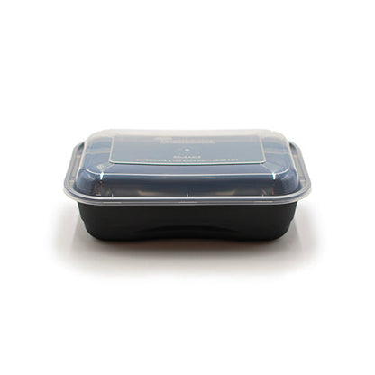 Wholesale Pactiv Black Bottom Clear Top Container- Bulk