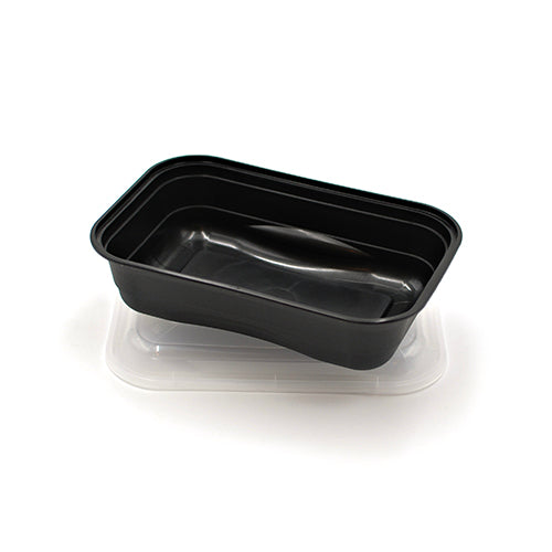 Wholesale Pactiv Black Bottom Clear Top Container- Bulk