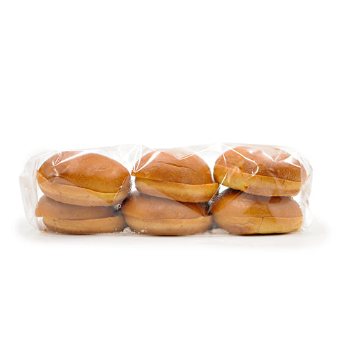 Wholesale Euroclassic Sliced French Brioche Burger Bun 4.5"- Bulk