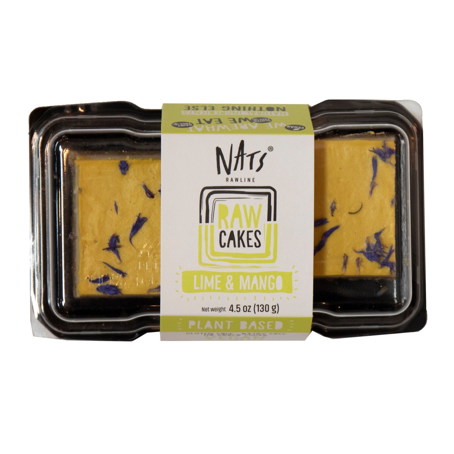 Wholesale Nats Raw Vegan Lime Mango Duo Cake- Bulk