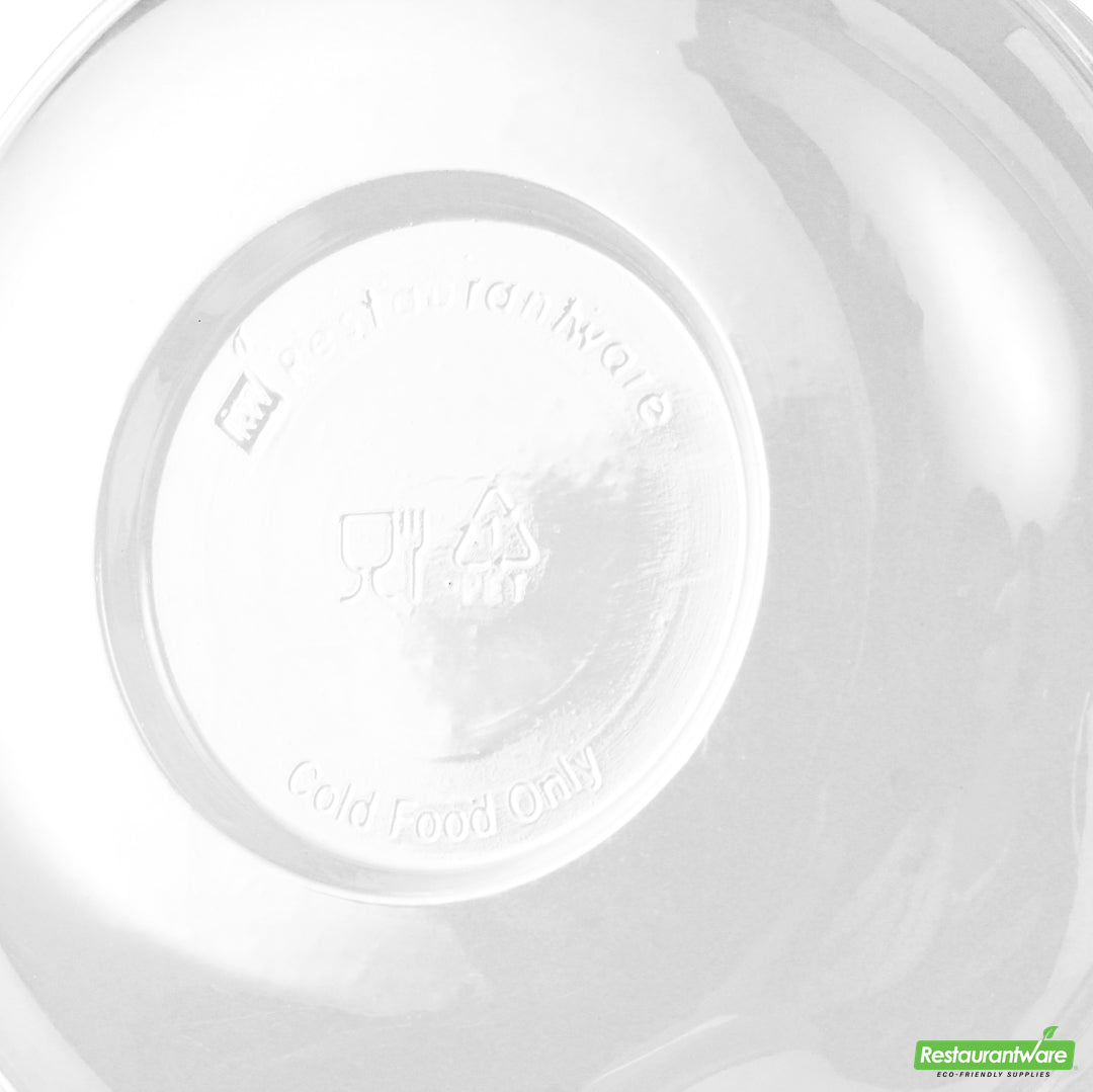Wholesale Restaurantware Thermo Tek Clear Plastic Ergo-Grip Bowl Lid - Fits 8 / 12 / 16 Oz- Bulk