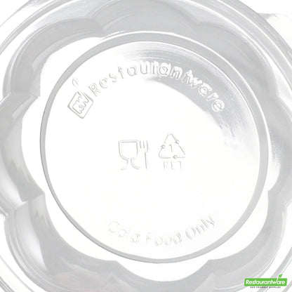Wholesale Restaurantware Thermo Tek Clear Plastic Ergo-Grip Bowl Lid - Fits 24 / 32 / 48 Oz- Bulk