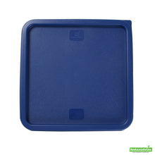 Wholesale Restaurantware Met Lux Square Blue Plastic Food Storage Container Lid - Fits 12, 18 and 22 Qt- Bulk