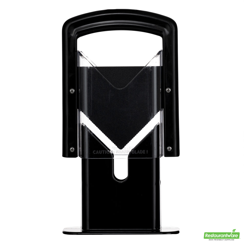 Wholesale Restaurantware Met Lux Black Stainless Steel Commercial Bagel Slicer- Bulk