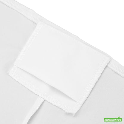 Wholesale Restaurantware Table Tek White Spandex Banquet Chair Cover - Universal, Stretch- Bulk