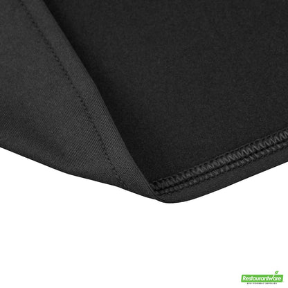 Wholesale Restaurantware Table Tek Black Spandex Banquet Chair Cover - Universal, Stretch- Bulk