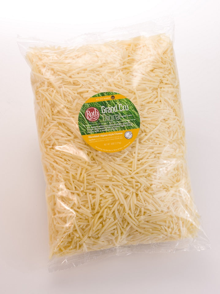 Wholesale Grand Cru® Bulk Shred Cheese 5 lb- Bulk