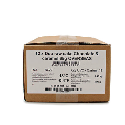 Wholesale Nats Vegan Chocolate Caramel Cake- Bulk