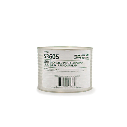 Wholesale Divina Roasted Piquillo Pepper & Jalapeno Spread 4.8lb- Bulk