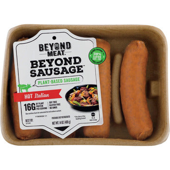 Wholesale Beyond Meat Plant Based Hot Italian Brat 3.5oz- Bulk