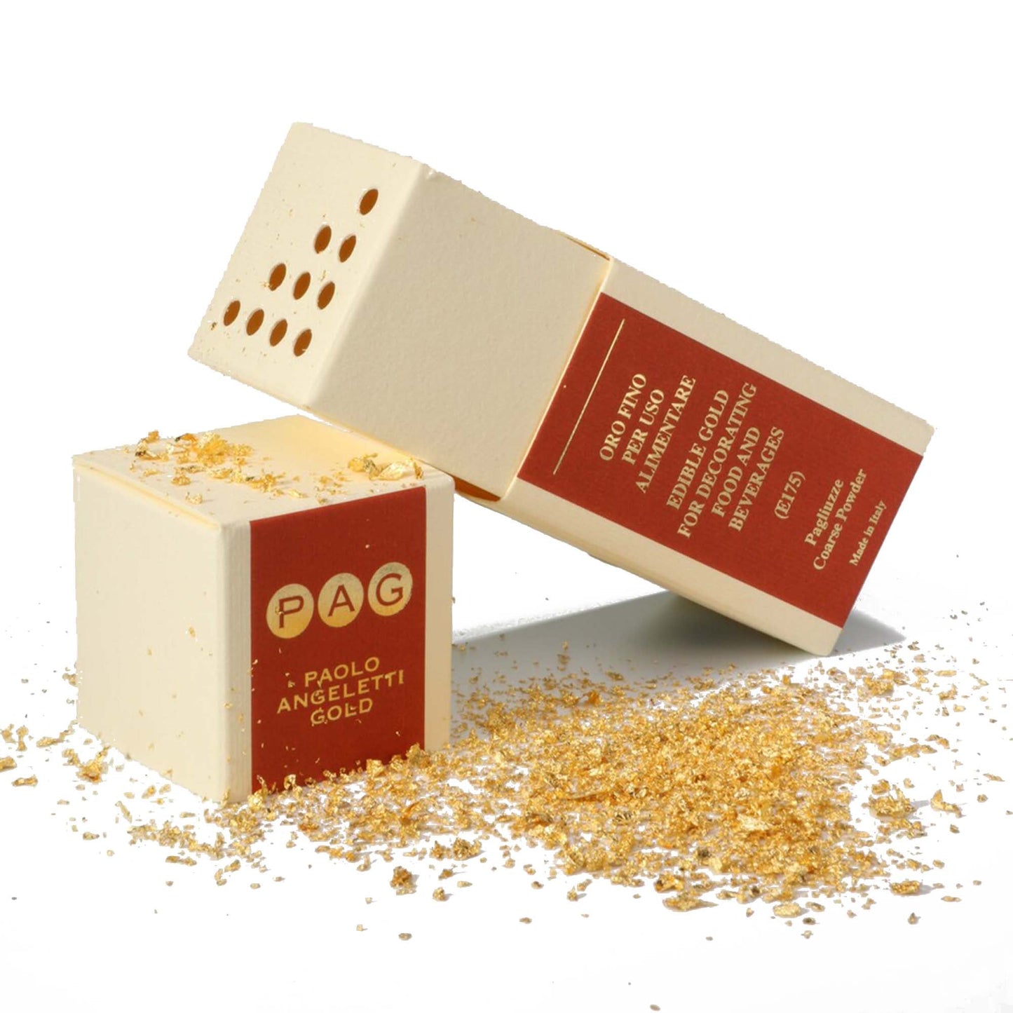 Wholesale Crescendo 23 Karat Edible Gold Flakes Shaker- Bulk