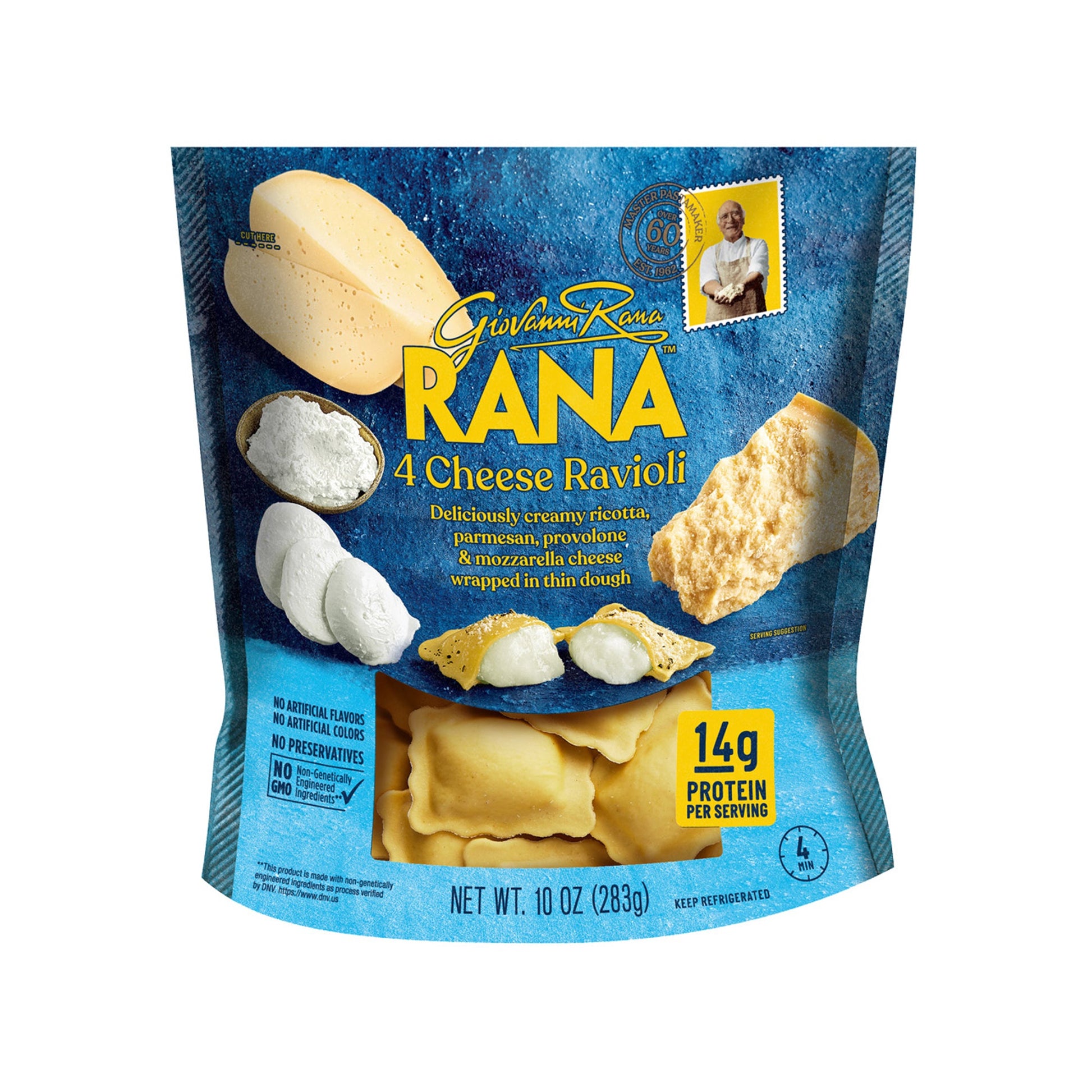 Wholesale Rana Quattro Fromaggi Ravioli 3lb- Bulk