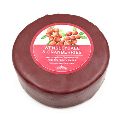 Wholesale Somerdale Wensleydale with Cranberries 4.96lb- Bulk