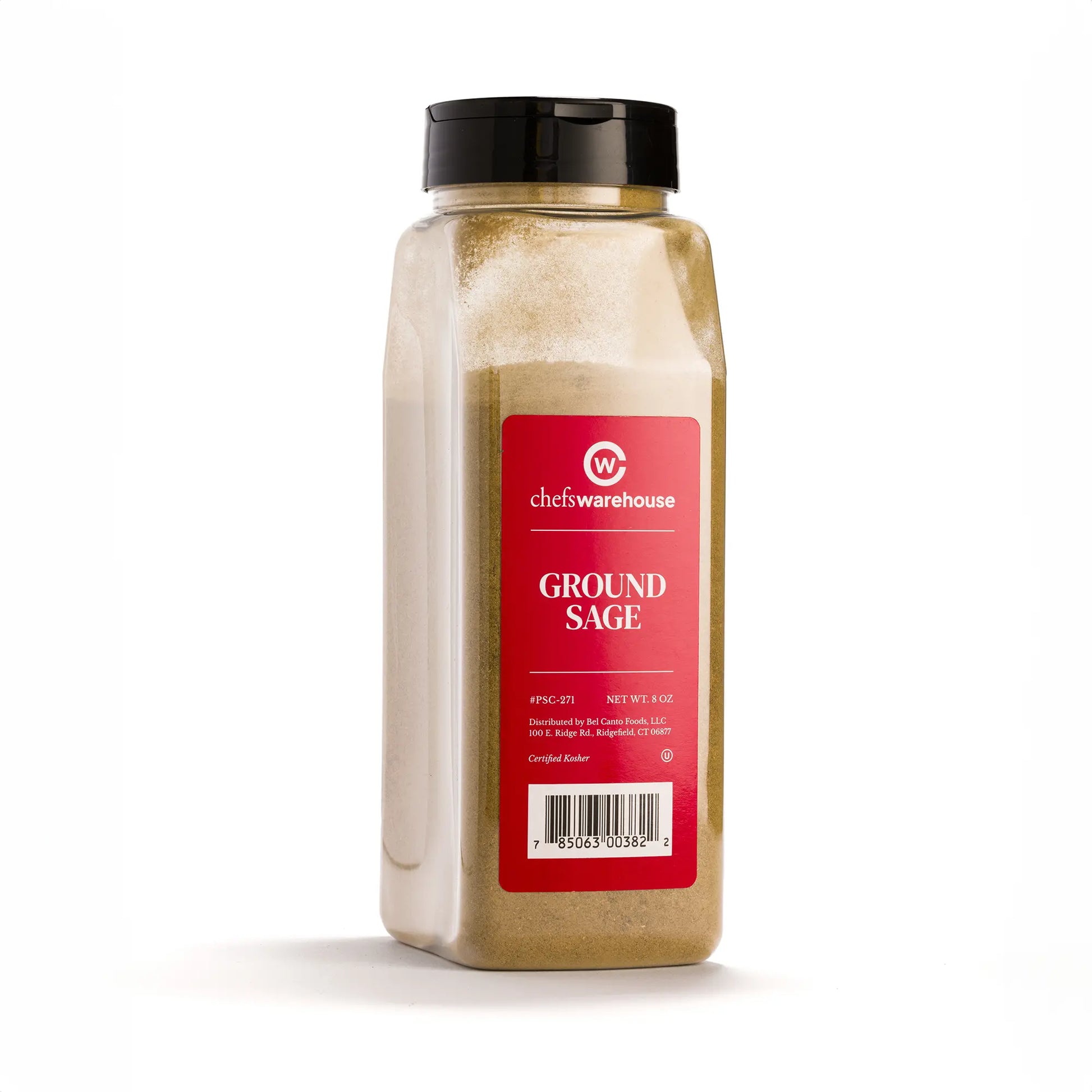 Wholesale BoxNCase Ground Sage 8oz- Bulk